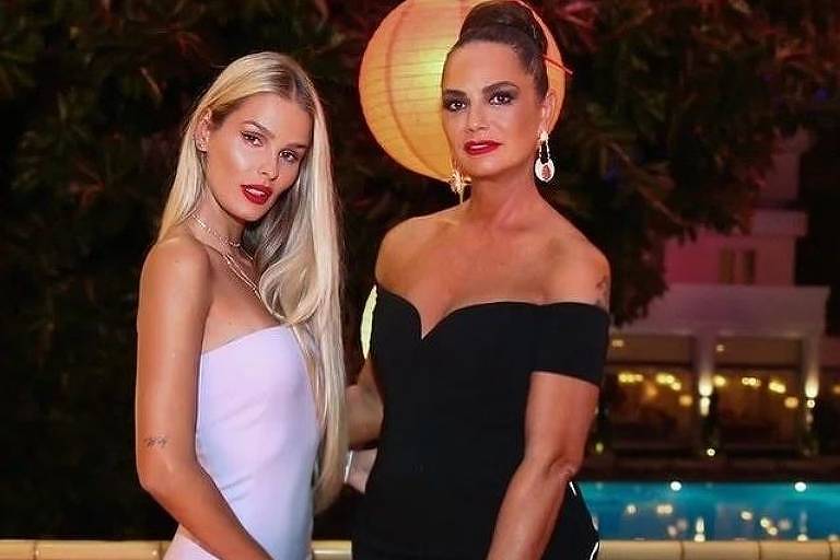 Luiza Brunet apoia filha após vazamento de conversas com Daniel Vorcaro