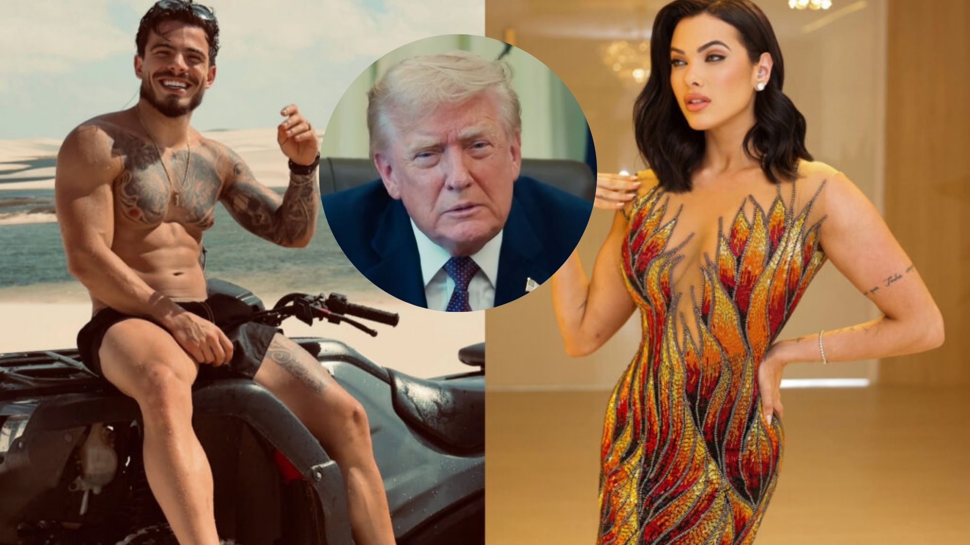 Influenciadores brasileiros pedem apoio a Donald Trump após derrota de Flávio Bolsonaro