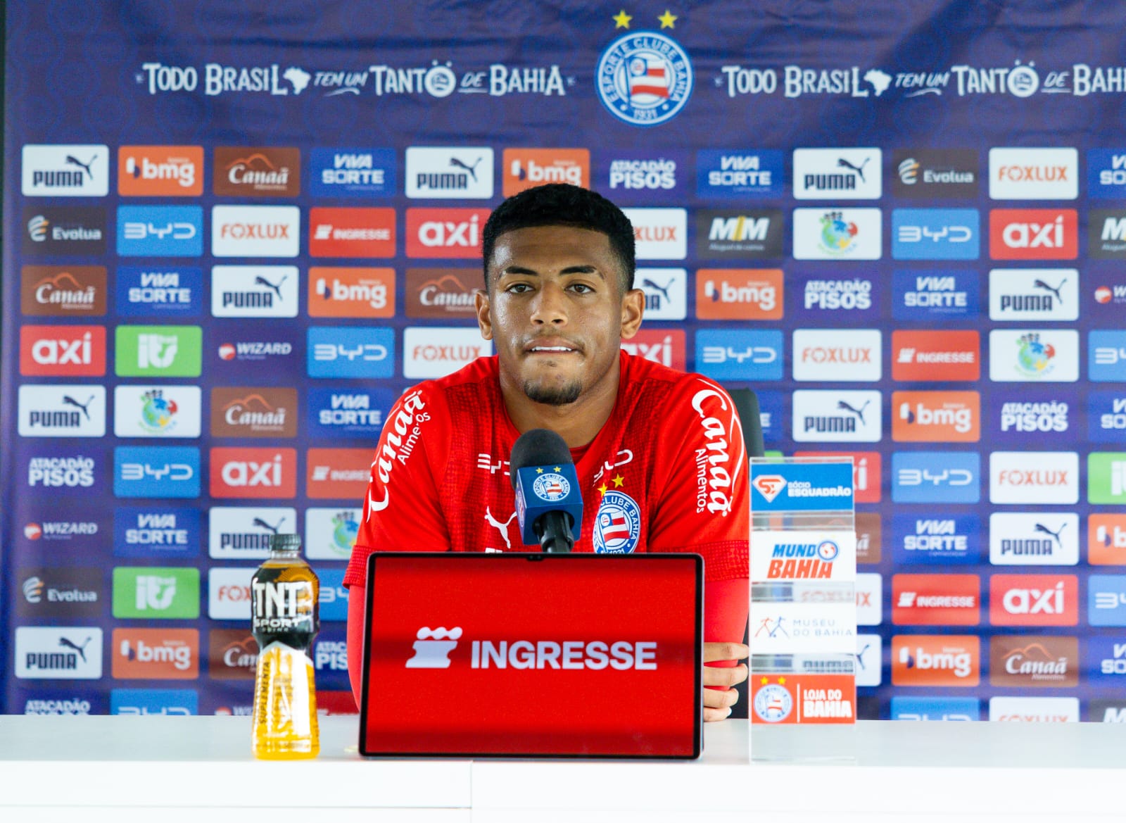 Kauê Furquim destaca apoio de Ceni e elenco no Bahia