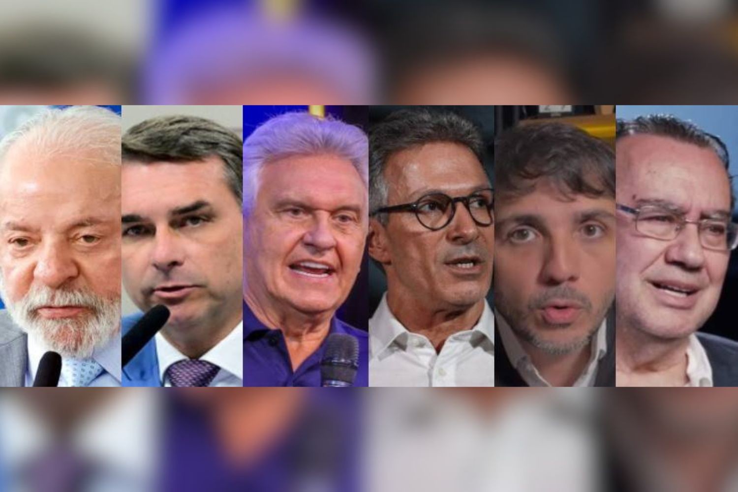 Primeiro debate presidencial ocorre sem Lula e Flávio Bolsonaro